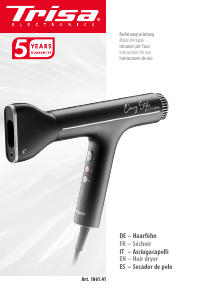 Bedienungsanleitung Trisa Classy Style Haartrockner
