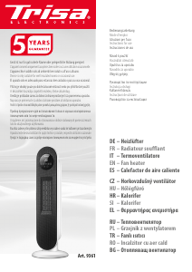 Εγχειρίδιο Trisa 2-in-1 Cozy Air Θερμάστρα