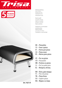 Priručnik Trisa Pizza Mio Pekač pizze
