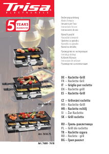 Manual Trisa Premium 8 Grătar raclette