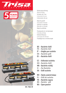Manual Trisa Style Connect Grătar raclette
