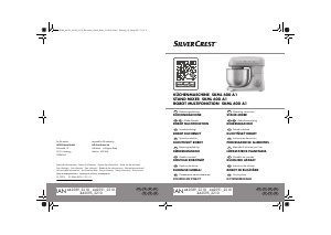 Manual SilverCrest IAN 442595 Stand Mixer