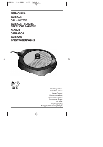 Handleiding DeLonghi BG 20 Bakplaat