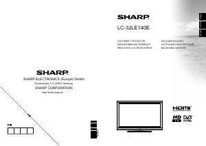 Kullanım kılavuzu Sharp LC-32LE140E LCD televizyon