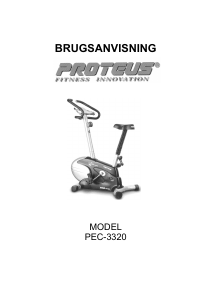 Brugsanvisning Proteus PEC-3320 Motionscykel