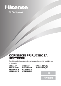 Priručnik Hisense WF3S9045BW3 Stroj za pranje rublja