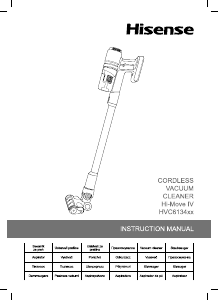 Manual Hisense HVC6134W Hi-Move IV Vacuum Cleaner