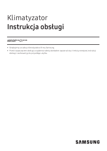 Instrukcja Samsung AR50F12C1BHXEU Klimatyzator