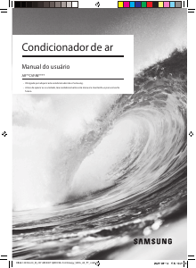 Manual Samsung AR09CVFABWKNAZ Ar condicionado