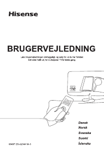 Brugsanvisning Hisense 43E7NQ LED TV