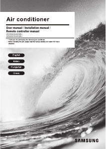 Manual Samsung AR24BXHQASINEU Air Conditioner