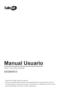 Manual de uso Saivod ASGM 0912 I Aire acondicionado