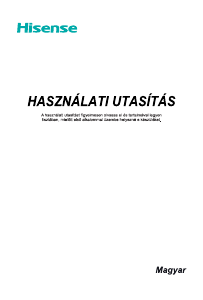 Használati útmutató Hisense 65A7100F LED-es televízió