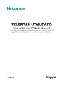 Használati útmutató Hisense 88L5VG LED-es televízió