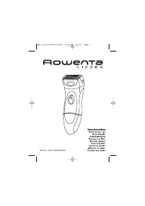 Manual Rowenta RF3210 Lissea Shaver