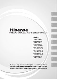 Εγχειρίδιο Hisense ADT71UX4RCL8 Κλιματιστικό