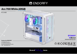 Посібник Endorfy EY2A017 Arx 700 Корпус комп'ютера