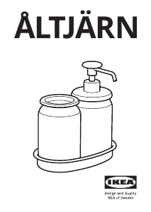 Hướng dẫn sử dụng IKEA ALTJARN Máy lấy xà phòng