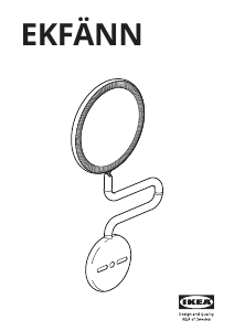 Kasutusjuhend IKEA EKFANN (905.940.06) Peegel