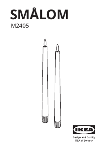 Посібник IKEA SMALOM Світлодіодна свічка
