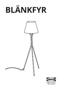 Használati útmutató IKEA BLANKFYR Lámpa