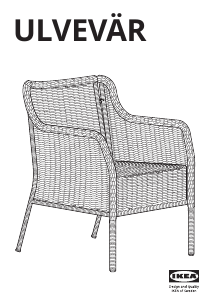Hướng dẫn sử dụng IKEA ULVEVAR Ghế sân vườn