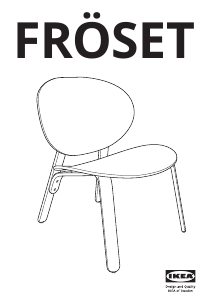 Kullanım kılavuzu IKEA FROSET Sandalye