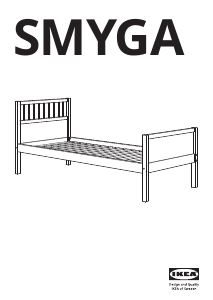 Priručnik IKEA SMYGA Okvir kreveta