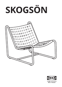 사용 설명서 이케아 SKOGSON 팔걸이 의자
