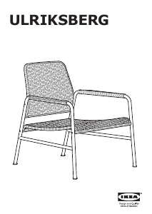 Panduan IKEA ULRIKSBERG Kursi Berlengan