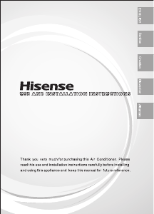 Priručnik Hisense APH09 Klimatizacijski uređaj