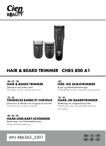Brugsanvisning Cien IAN 486363 Skægtrimmer