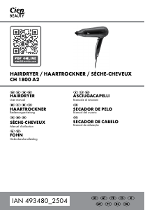 Manual Cien CH 1800 A2 Hair Dryer