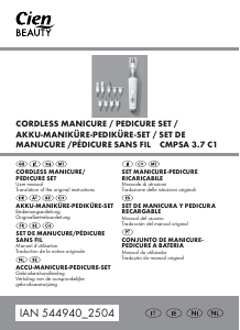 Bedienungsanleitung Cien CMPSA 3.7 C1 Maniküre-pediküre set