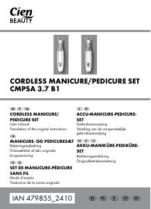 Mode d’emploi Cien IAN 479855 Ensemble manucure-pédicure