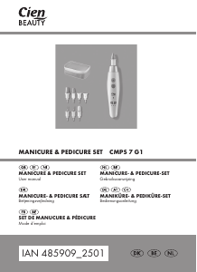 Bedienungsanleitung Cien CMPS 7 G1 Maniküre-pediküre set