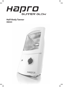 Manual Hapro HB404 Summer Glow Sunbed