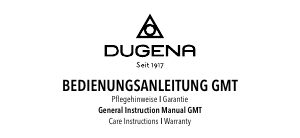 Bruksanvisning Dugena 4461132 GMT Armbandsur
