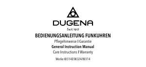 Bedienungsanleitung Dugena 4149882 Armbanduhr