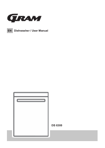 Bruksanvisning Gram DS 6300 Diskmaskin