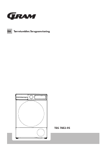 Brugsanvisning Gram TDS 7853-95 Tørretumbler