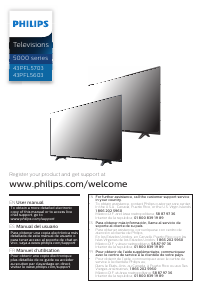 Manual Philips 43PFL5603 LED Television