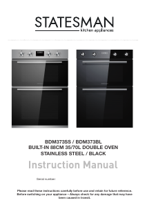 Handleiding Statesman BDM373SS Oven