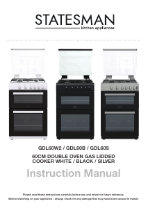 Bruksanvisning Statesman GDL60B Spis