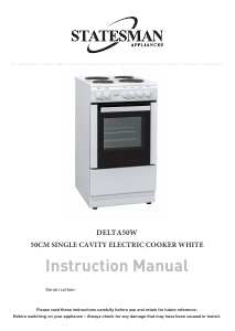 Bruksanvisning Statesman DELTA50W Spis