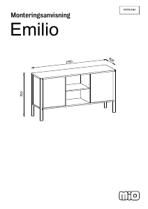 Hướng dẫn sử dụng Mio Emilio Bàn bên hông