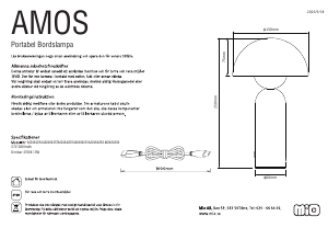 Handleiding Mio Amos Lamp