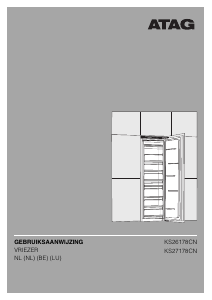 Handleiding ATAG KS27178CN Vriezer