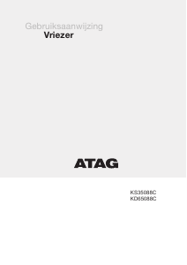 Handleiding ATAG KS35088C Vriezer