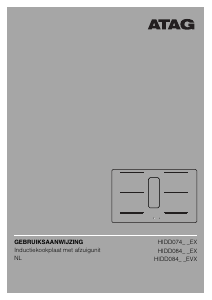 Handleiding ATAG HIDD07471EX Kookplaat